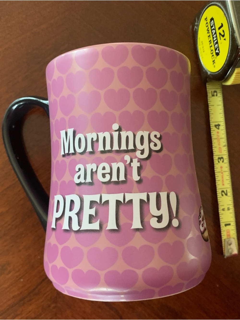 Disney Pink and Black Minnie Mouse Ceramic Mug - Picture 2 of 3